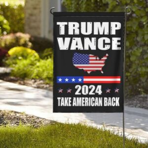 Trump-Vance 2024 Garden Flag: Show Your Support for Trump and Vance 11 Trump-Vance 2024 Garden Flag,Donald Trump 2024 President J D-Vance Ake Save American Back Double Sided Garden Flag House1