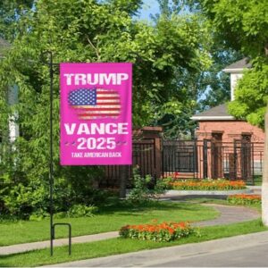 Trump-Vance 2024 Garden Flag: Show Your Support for Trump and Vance 9 Trump-Vance 2024 Garden Flag,Donald Trump 2024 President J D-Vance Ake Save American Back Double Sided Garden Flag House15