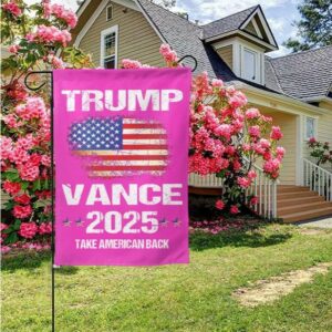 Trump-Vance 2024 Garden Flag: Show Your Support for Trump and Vance 7 Trump-Vance 2024 Garden Flag,Donald Trump 2024 President J D-Vance Ake Save American Back Double Sided Garden Flag House17