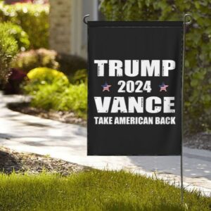 Trump-Vance 2024 Garden Flag: Show Your Support for Trump and Vance 11 Trump-Vance 2024 Garden Flag,Donald Trump 2024 President J D-Vance Ake Save American Back Double Sided Garden Flag House19