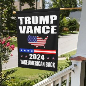 Trump-Vance 2024 Garden Flag: Show Your Support for Trump and Vance 10 Trump-Vance 2024 Garden Flag,Donald Trump 2024 President J D-Vance Ake Save American Back Double Sided Garden Flag House2