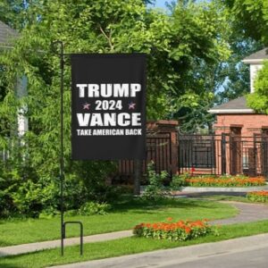 Trump-Vance 2024 Garden Flag: Show Your Support for Trump and Vance 9 Trump-Vance 2024 Garden Flag,Donald Trump 2024 President J D-Vance Ake Save American Back Double Sided Garden Flag House21