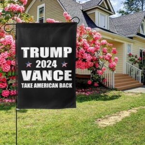 Trump-Vance 2024 Garden Flag: Show Your Support for Trump and Vance 7 Trump-Vance 2024 Garden Flag,Donald Trump 2024 President J D-Vance Ake Save American Back Double Sided Garden Flag House23
