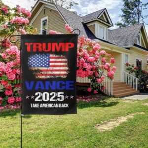Trump-Vance 2024 Garden Flag: Show Your Support for Trump and Vance 7 Trump-Vance 2024 Garden Flag,Donald Trump 2024 President J D-Vance Ake Save American Back Double Sided Garden Flag House29