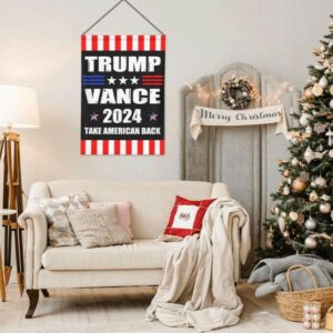Trump-Vance 2024 Garden Flag: Show Your Support for Trump and Vance 8 Trump-Vance 2024 Garden Flag,Donald Trump 2024 President J D-Vance Ake Save American Back Double Sided Garden Flag House34