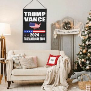 Trump-Vance 2024 Garden Flag: Show Your Support for Trump and Vance 8 Trump-Vance 2024 Garden Flag,Donald Trump 2024 President J D-Vance Ake Save American Back Double Sided Garden Flag House4