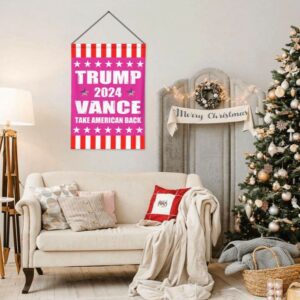 Trump-Vance 2024 Garden Flag: Show Your Support for Trump and Vance 8 Trump-Vance 2024 Garden Flag,Donald Trump 2024 President J D-Vance Ake Save American Back Double Sided Garden Flag House40