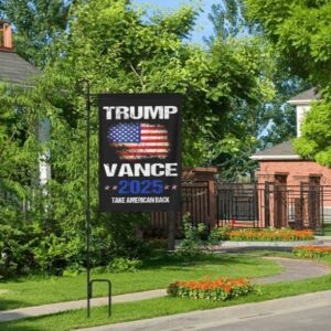 Trump-Vance 2024 Garden Flag: Show Your Support for Trump and Vance 9 Trump-Vance 2024 Garden Flag,Donald Trump 2024 President J D-Vance Ake Save American Back Double Sided Garden Flag House9
