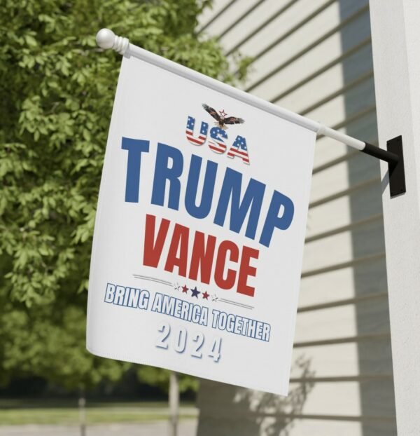 Trump Vance 2024 Garden & House Banner Flag usa