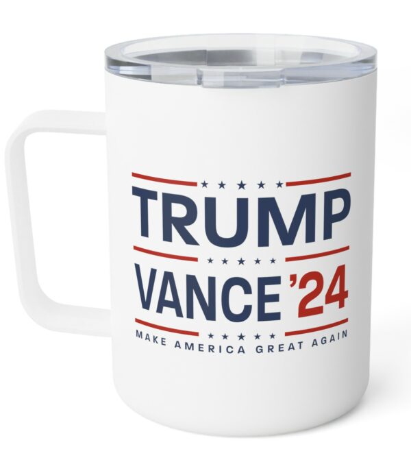 Trump Vance 2024 Insulated Coffee Mug, 10oz