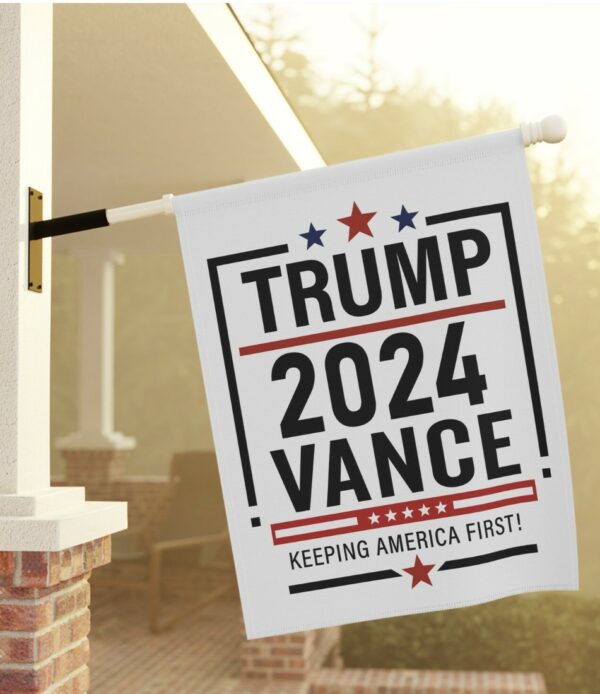 Trump Vance 2024 Lawn Flag Trump Flag Trump Banner Gardens