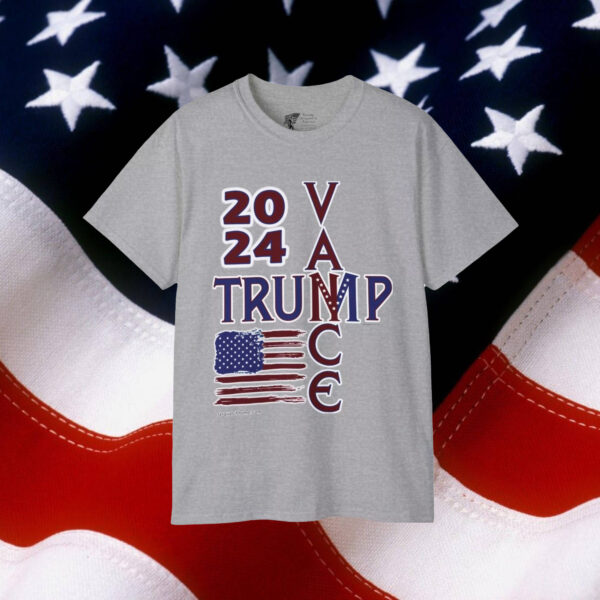 Trump Vance 2024 Logo Ultra Cotton Tee1