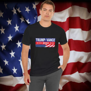 Trump Vance 2024 MAGA Unisex T-shirt: Show Your Support in Style 5 Trump Vance 2024 MAGA Unisex T-shirt Short Sleeve Stretch Polyester and Spandex Gift for Her Gift for Him Custom Design2