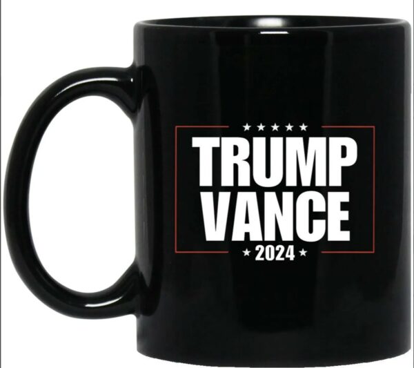 Trump Vance 2024 Mug, Political Campaign Mug, Presidential Election Mug, Support Trump Vance, Gift for Political Enthusiasts