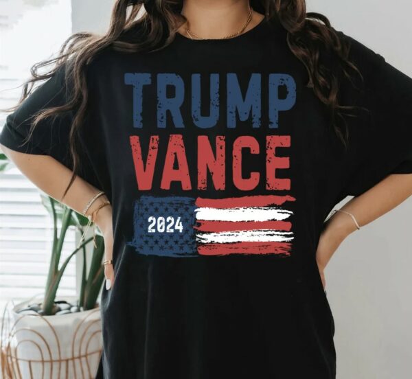 Trump Vance 2024 Shirt, Election Shirt, Republican Gift, Trump Vance 24 T-Shirt, MAGA Tee, Trump and JD Vance TShirt, President Donald Trump1