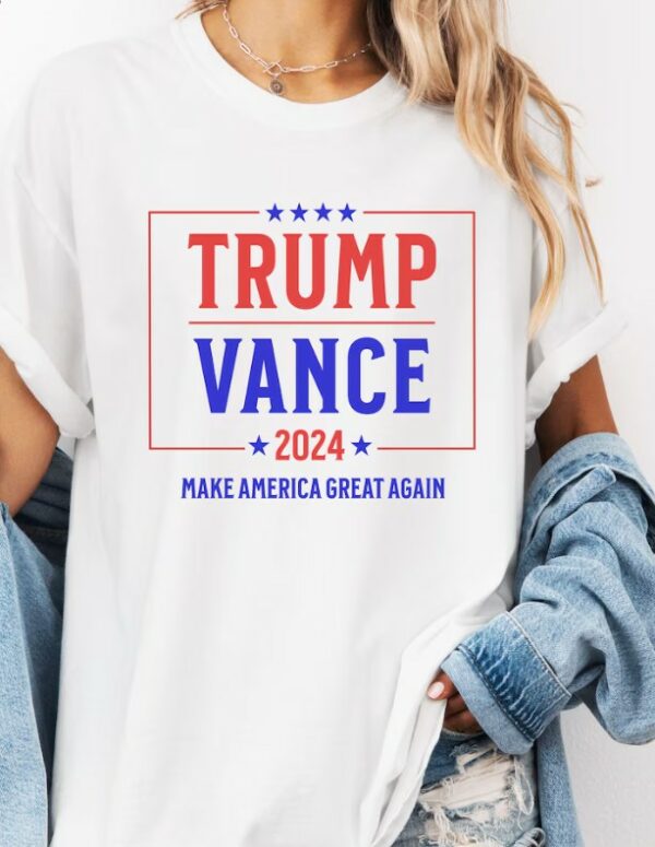 Trump Vance 2024 Shirt, Make America Great Again 2024 T-Shirt, Trump Vance Rally Tee, Trump Vance, Donald Trump JD Vance Campaign2