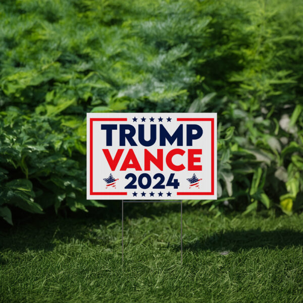 Trump Vance 2024 Sign