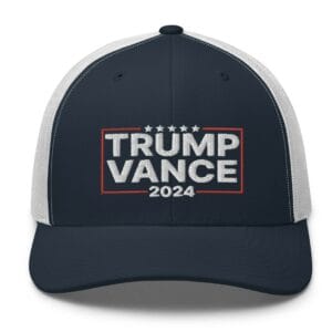 Trump Vance 2024 Snapback Trucker Hat 7 Trump Vance 2024 Snapback Trucker Hat Caps