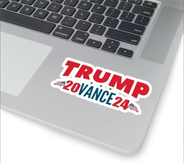 Trump Vance 2024 Sticker, USA Flag, Trump Vance Sticker, Trump 2024 Sticker, JD Vance Sticker, Vance VP, 2024 Election Vice President 20242