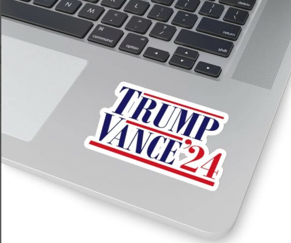 Trump Vance 2024 Sticker, Vice President JD Vance Sticker, VP Vance 24 Sticker, Trump Fight, Republican Sticker.3