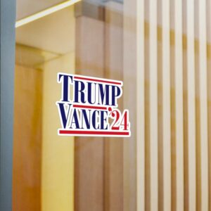 Trump-Vance 2024: The Republican Duo for a Stronger America 8 Trump Vance 2024 Sticker, Vice President JD Vance Sticker, VP Vance 24 Sticker, Trump Fight, Republican Sticker.4