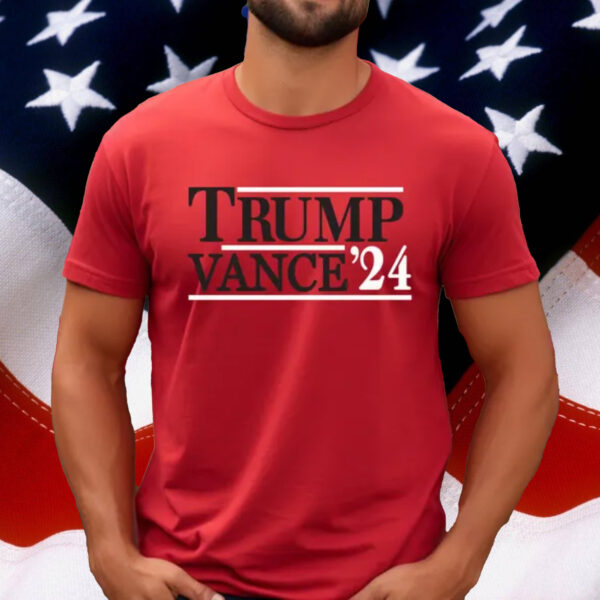 Trump Vance 2024 T-Shirt, Trump 2024 Shirt, Election Tee, Patriotic Tshirt, Trump Shirt, MAGA Merch, Gift for Republican, Mom and Dad Gift1