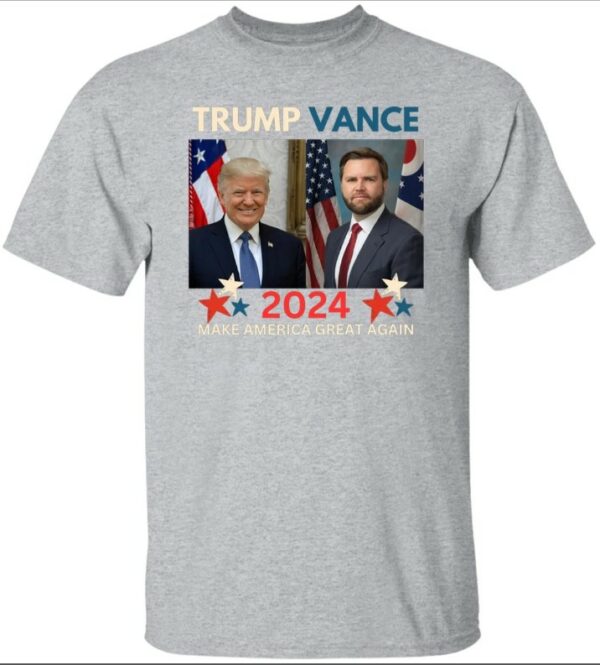 Trump Vance 2024 T-shirt, J.D. Vance Tshirt, Donald Trump tee, VP Vance Tshirt, Republican Tshirt, President Trump Vice President Vance Tee1