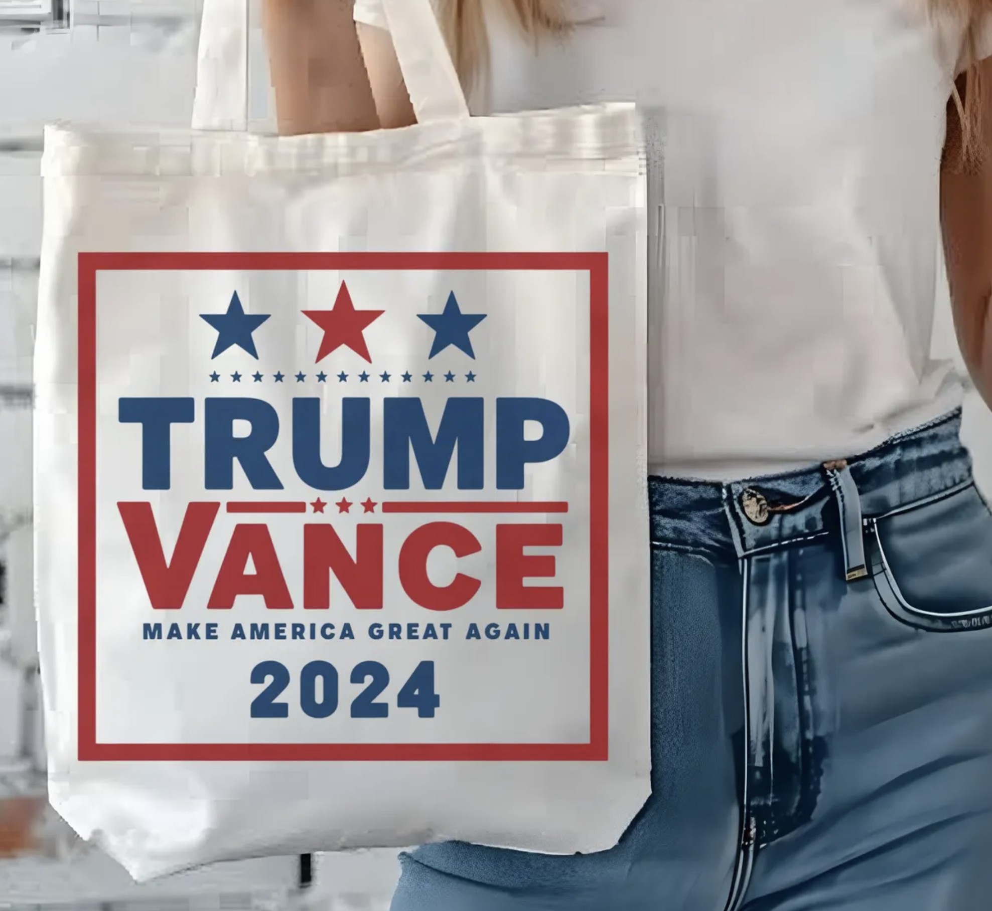 Trump Vance 2024 Tote Bag Donald Trump 2024 Election Cowboy Canvas Tote Bags 7 Trump Vance 2024 Tote Bag Donald Trump 2024 Election Cowboy Canvas Tote Bags
