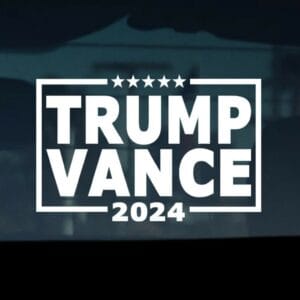 Trump Vance 2024, Trump 2024, Trump Vance Decal 5 Trump Vance 2024, Trump 2024, Trump Vance Decal Us