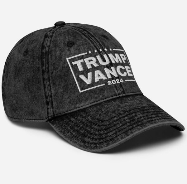 Trump Vance 2024 Vintage Cotton Twill Cap us