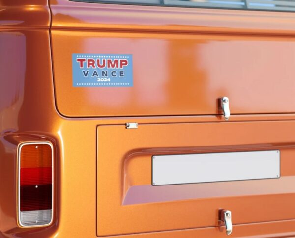 Trump Vance 2024 sticker,Trump 2024 bumper sticker, trump 47, Election sticker, Trump decal, Trump magnet, Republican, Vote For Felon, shot5