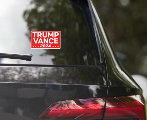 Trump Vance 2024 stickers, Trump Vance 2024 Decal