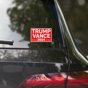 Trump Vance 2024: Show Your Support with Our Premium Stickers and Decals 7 Trump Vance 2024 stickers, Trump Vance 2024 Decal1