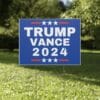 Trump Vance 2024 yard sign, MAGA, Presidential Election 2024