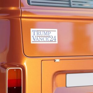 Show Your Support: Trump Vance '24 Bumper Stickers 5 Trump Vance '24 Bumper Stickers1