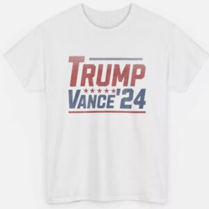 Trump Vance '24: Distressed Political Campaign T-Shirt 7 Trump Vance '24 Distressed T-Shirt - Political Campaign Tee1