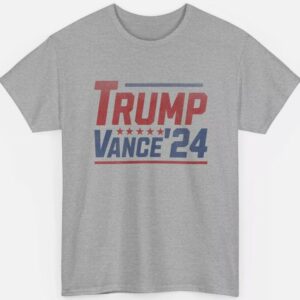 Trump Vance '24: Distressed Political Campaign T-Shirt 5 Trump Vance '24 Distressed T-Shirt - Political Campaign Tee3