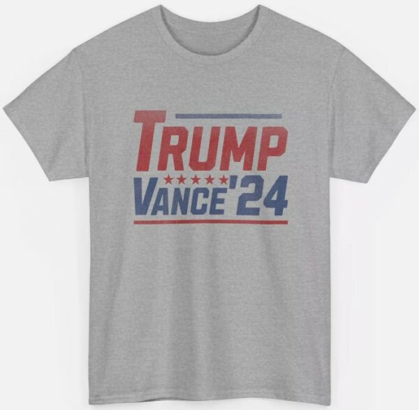 Trump Vance '24 Distressed T-Shirt - Political Campaign Tee3