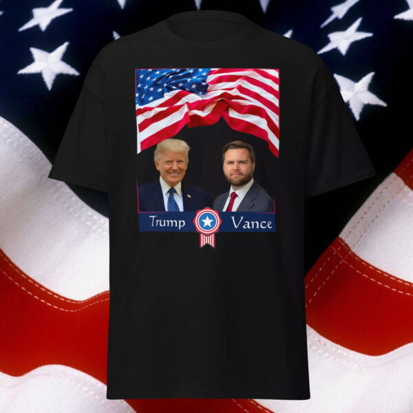 Trump Vance '24 T-Shirt Donald JD President election 2024 USA America freedom1