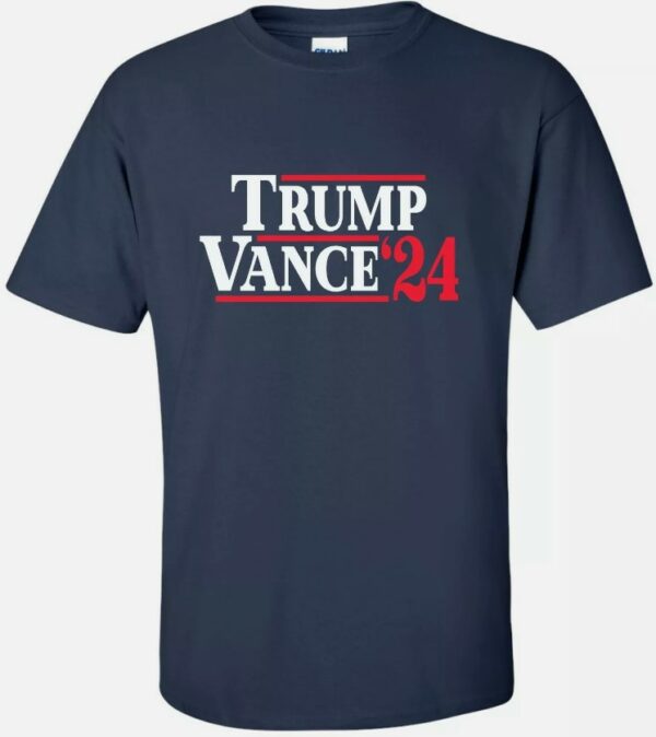 Trump Vance '24 T-Shirt donald jd president election 2024 usa america freedom