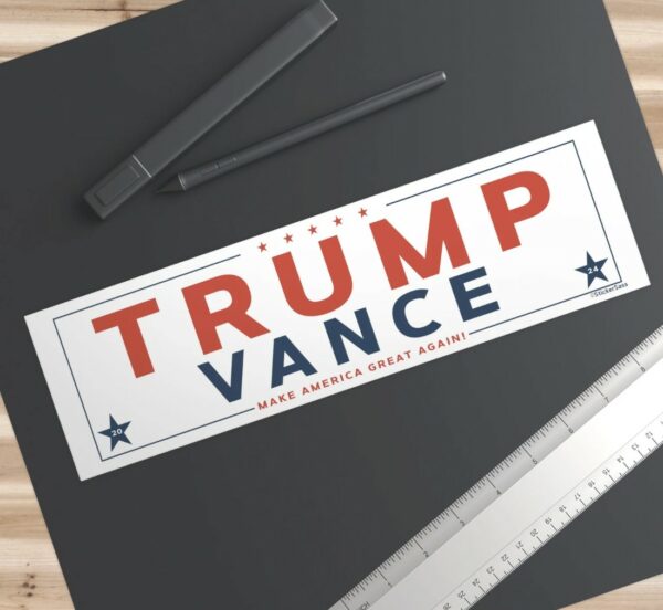 Trump Vance Bumper Stickers Us