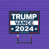 Trump Vance Fight Trump JD Vance For President 2024 Yard Sign Us