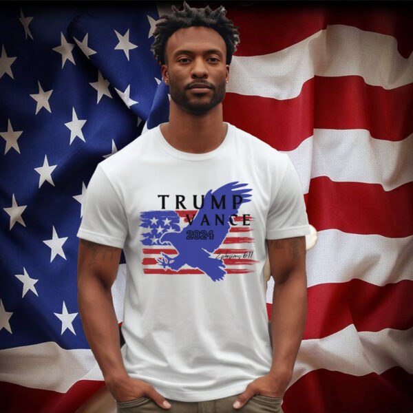 Trump Vance Full Armor Of God 2024 Trump Shirt MAGA T-Shirt Ultra MAGA Military For Trump Trump Rally Tee Republican Trump T-Shirt America2