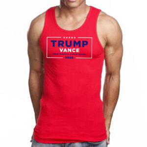 Trump Vance MAGA T-Shirt 8 Trump Vance MAGA 2024 Red Tank Top
