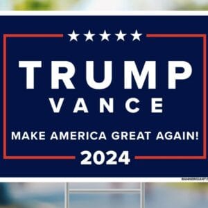 Trump Vance MAGA 2024 Yard Sign 7 Trump Vance MAGA 2024 Yard Signs