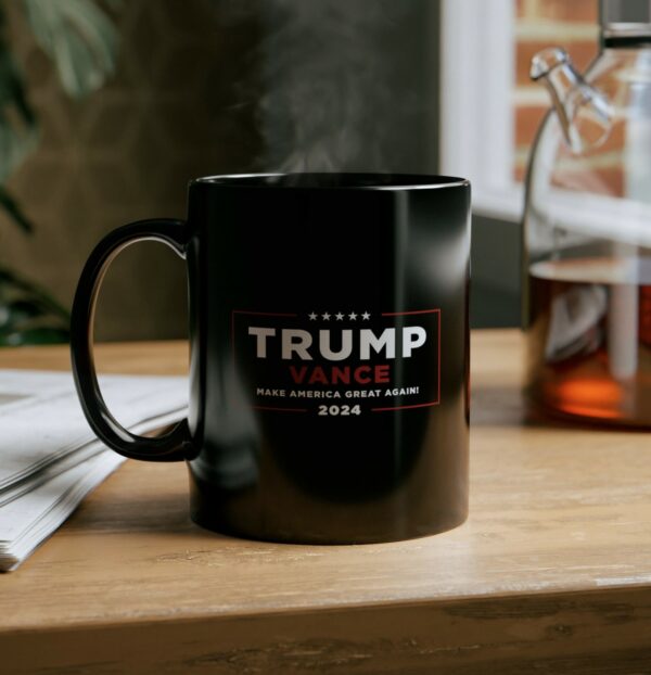 Trump Vance MAGA Black Mug usa