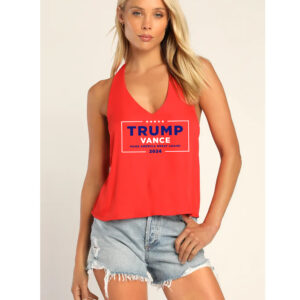 This is the MAGA Cut Off Hulk Hogan wore on stage! 16 Trump Vance MAGA Red Shirt