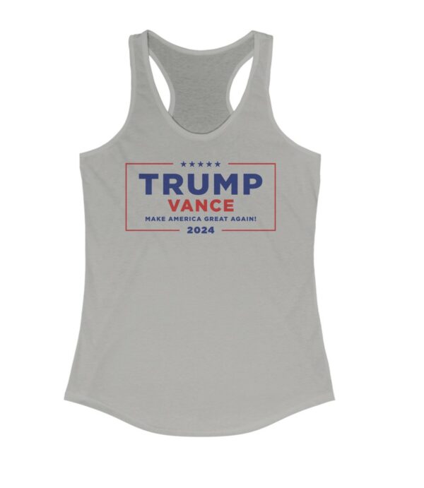 Trump Vance MAGA Women's Ideal Racerback Tank Shirt