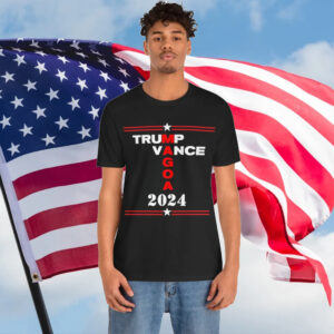 MAGA 2024: Trump Vance Essential Unisex Jersey Tee for Patriots 5 Trump Vance MAGOA 2024 - Make America Great Again Donald Trump JD Vance Essential Unisex Jersey Short Sleeve Tee1