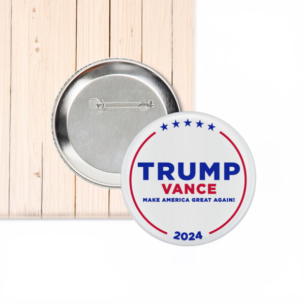 Trump-Vance Make America Great Again Button